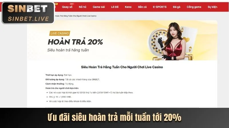 Tổng quan các khuyến mãi 999bet Link